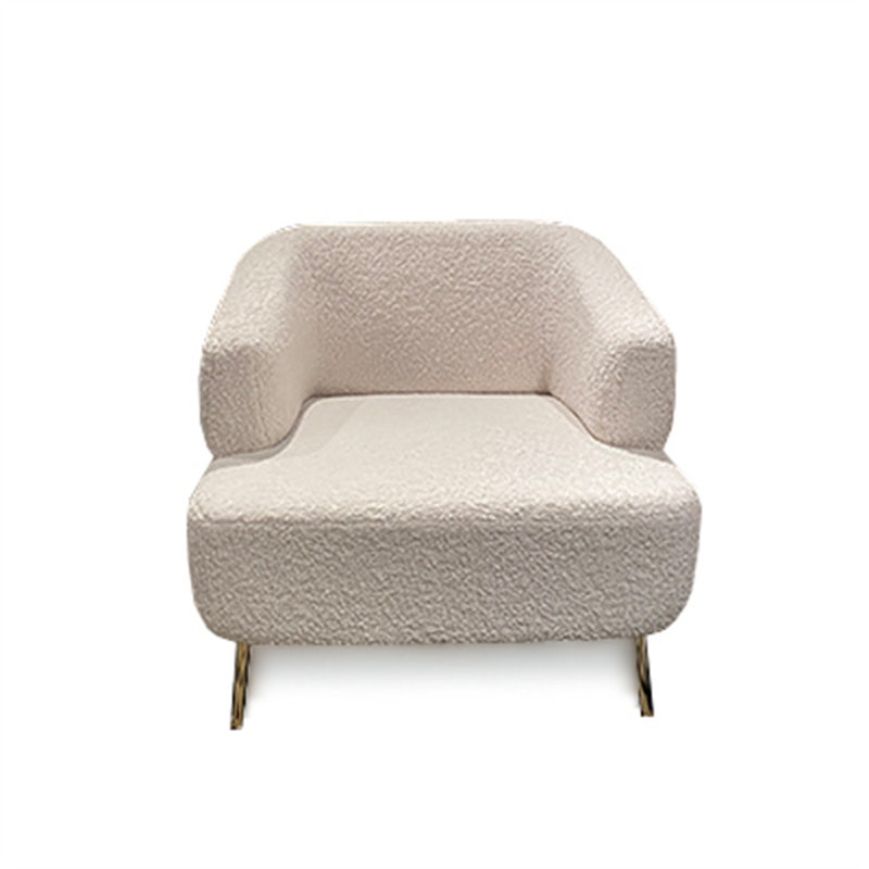 Fauteuil demi-tonneau en polyester 32 po