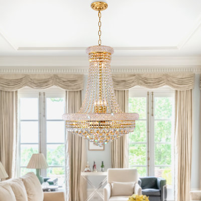 Jasmonique 13 - Light Dimmable Empire Chandelier