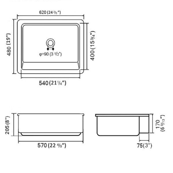 Dimensions du produit