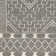 Tapis gris / crème en laine touffeté à la main Saki