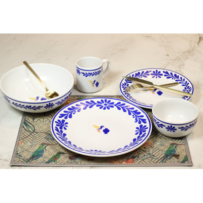 Colibri Collection 20-Piece Classic Dinnerware Set | Service For 4