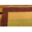 Tapis de la surface en laine 4 pi 4 po x 6 po one-of-kind main-noué la Nash