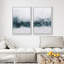 «Tan White Geometric Stripe Collage», 2 pièces-98554665-98554664