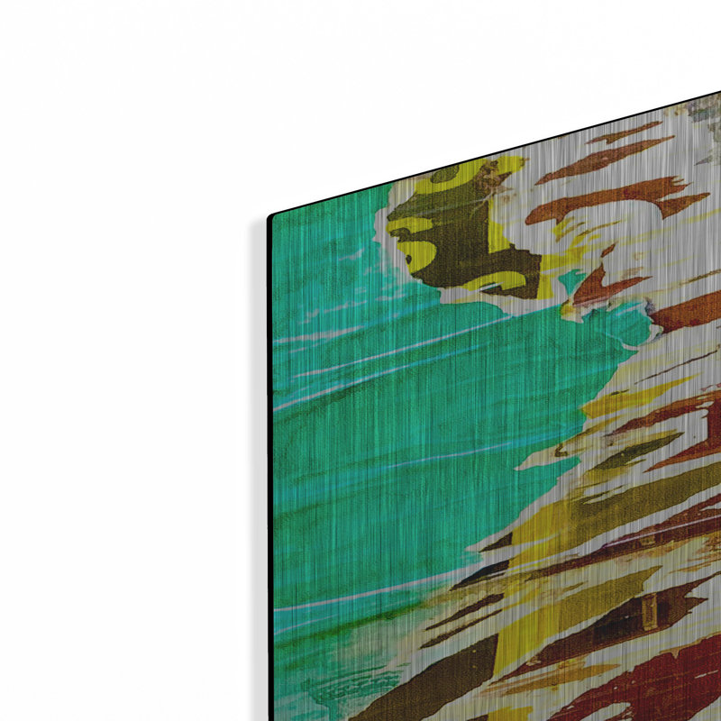 Ivy Bronx «Bus Affiche Remnant Siena 7» par IMB, art mural en métal, H 36 po x l 24 po