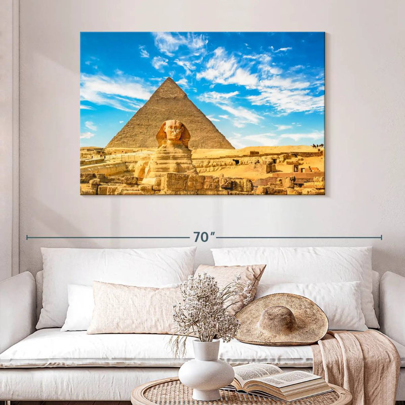 Adella Ancient Sphinx And Pyramid