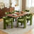 Accent Barrel Chair Set Of 2-1954180870