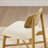 Modern Wood Frame Upholstered Dining Chair-823983258