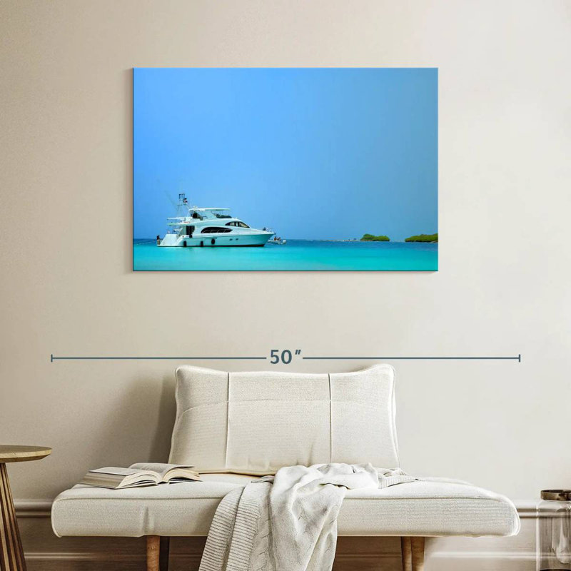 Mehar Los Juanes Morrocoy Yacht, H 26 po x l 39 po