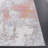 Braidy Abstract Handmade Flatweave Polyester Area Rug in Ivory/Gray/Pink-615720616