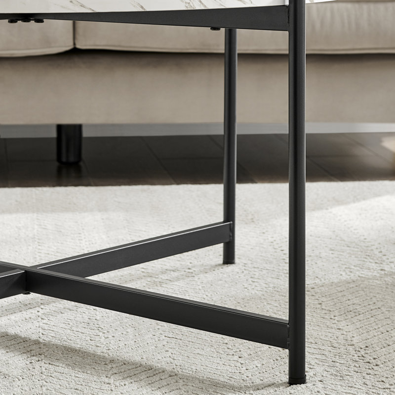 Table basse Abhaki, Blanc