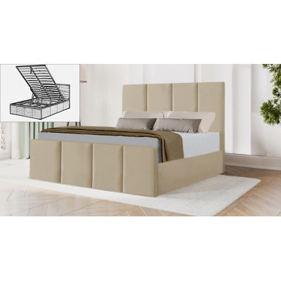 Upholstered Ottoman Storage Bed