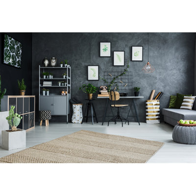 Trystan Striped Hand Woven Area Rug