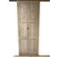 32in x 84in Alder Wood Bifold Shaker Door wtih Wooden Box Rail Sliding Hardware Set
