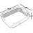 Small Plastic Storage Baskets And Organizing Trays, 6-Pack Multipurpose Containers With Handles For Home And Office Organization