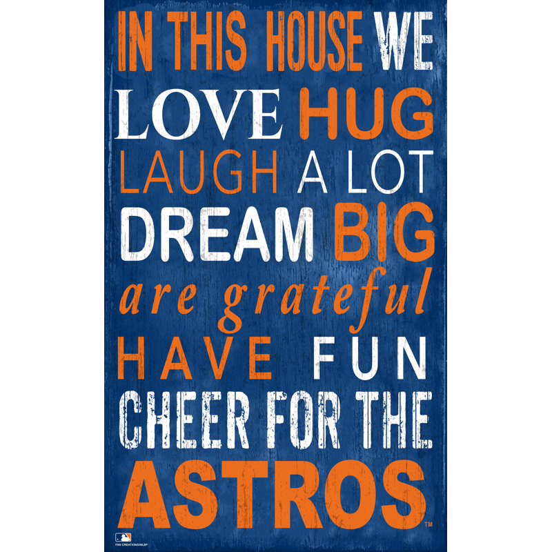 « mlb team », art textuel, Astros de Houston