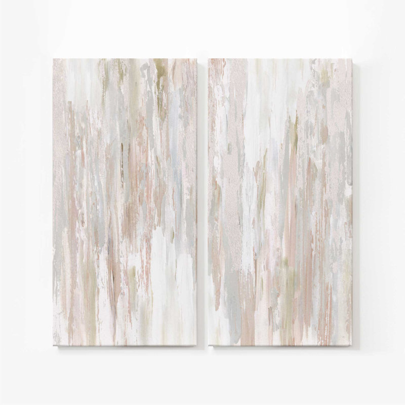 Tanquil Drift | 2 Panel Split Large Canvas Print | Combined, 48" H x 48" W