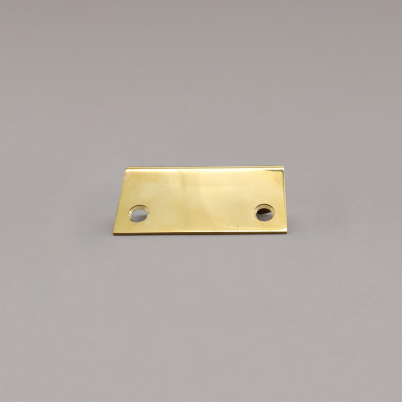 Sweep Edge Pull, Unlacquered Brass