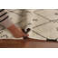 Tapis oriental marocain à motif treillis 4 x 7