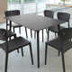 Burt 55'' Synthetic Laminate Outdoor Dining Table