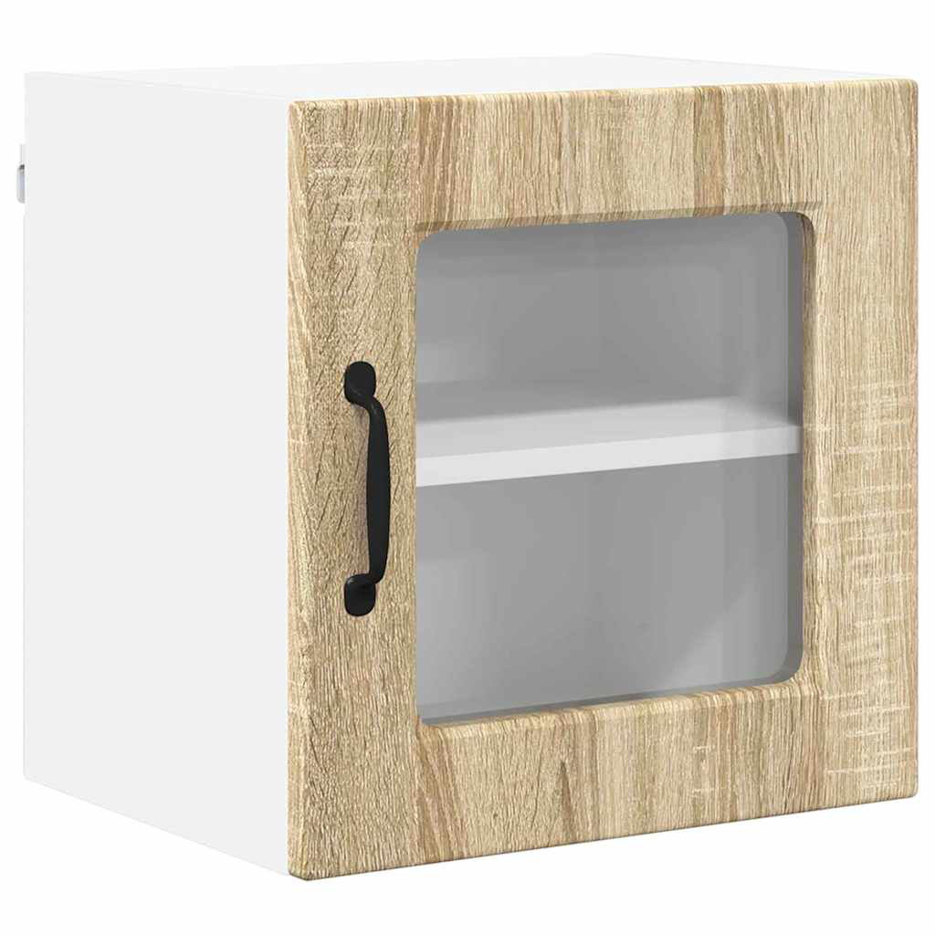 Vidaxl Kitchen Wall Cabinet With Shelf Artisan Oak 80 X 31 X 40 Cm
