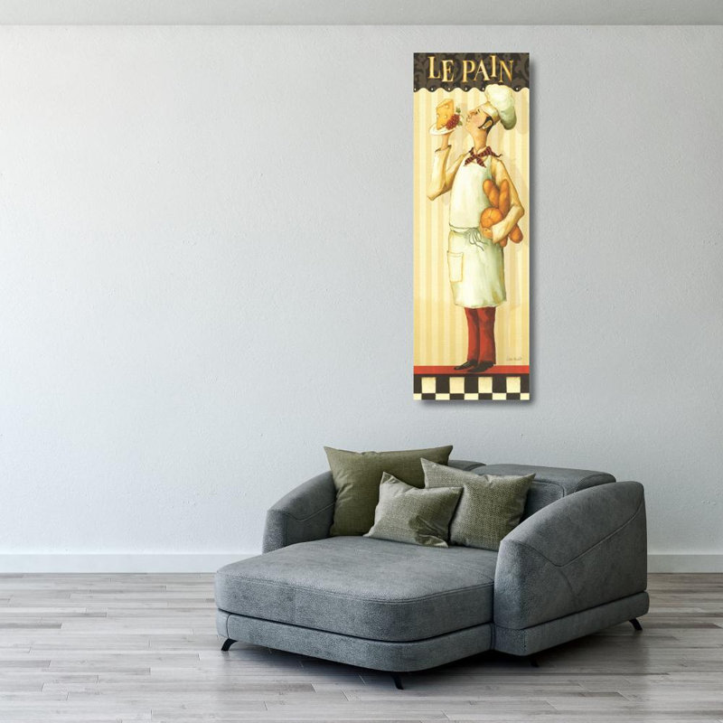 Chef-d'œuvre du chef III, H 40 po x l 13 po