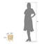 Repose-pieds cylindrique de 11,8 po de large Ammi (ensemble de 2)-415940238