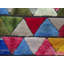 Rectangle 185 cm x 265 cm Geometric Hand Woven Berber