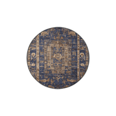 Machine Washable Purple Area Rug
