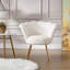 Fauteuil d'appoint pour le salon, fauteuil de coiffeuse mignon en velours doré avec dossier pour la salle de maquillage, fauteuil rembourré moderne avec siège d'invité de bureau-1252259584