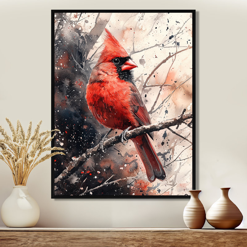 Krupp - Animals Wall Art Prints, Noir, Impression encadrée flottante, H 20 po x l 12 po