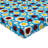 Ambesonne Orange Fitted Sheet 2-Pack Daisy Bouquet Botanical-106771365-106771390