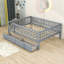 Lit en bois avec deux tiroirs-88580461-88580460