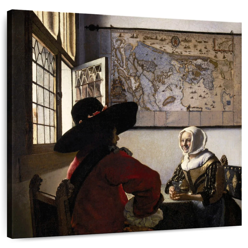 Leisha, agent et fille riante - 1657, H 10 po x l 10 po