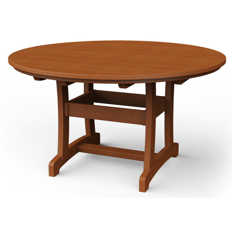 Table de salle à manger Stella, H 54 po x l 54 po x P 54 po, Cèdre
