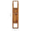 Klemm 4 Piece Circle Teak Solid Wood Accent Shelf