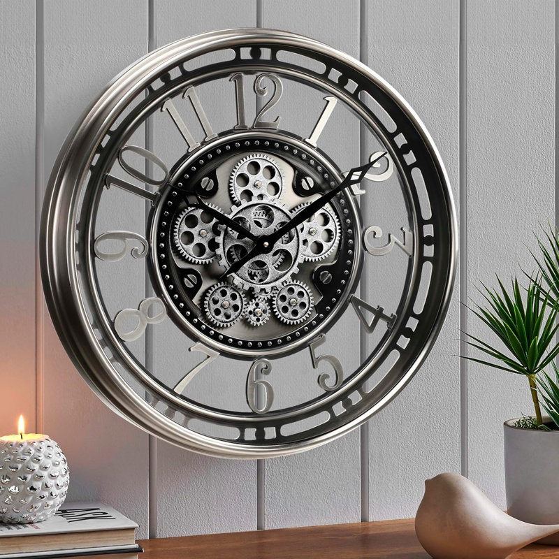 Large Mobile Gear Clock