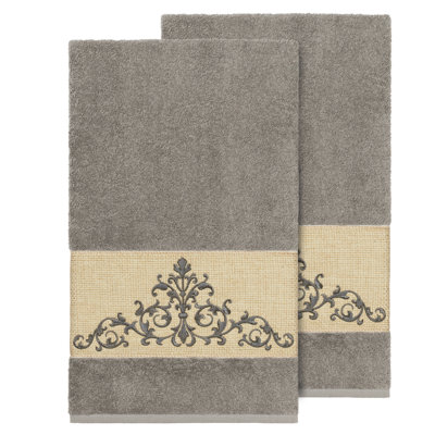 Scarlet 2 Piece Turkish Cotton Bath Towel Set