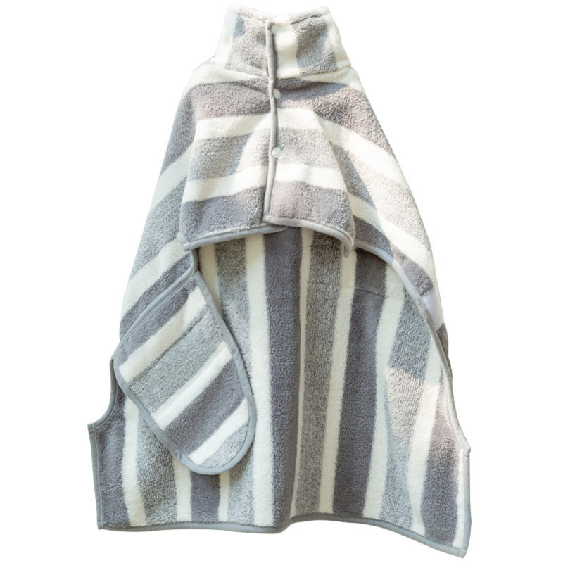 Serviette de peignoir pour chien en microfibre super absorbante S, L 17,71 po x l 8,77 po