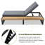 Chaise longue d'extérieur avec table d'appoint-1887113114