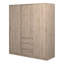Bonaira 3 Door Manufactured Wood Wardrobe-82963258