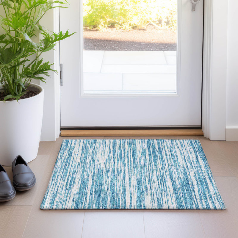 Aleh Washable Indoor / Outdoor Rug, Rectangle 1'8" x 2'6"