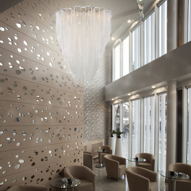 Cohen 24 - Light Dimmable Geometric Chandelier