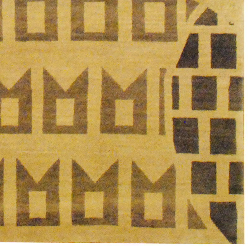 Tapis tibétain fait à la main