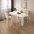 Grubman Linen Upholstered Metal Leg Side Chair-990595224