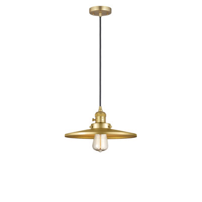 Rouvin Single Light Metal Pendant
