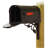 Schermerhorn Aluminum Post Mounted Mailbox