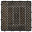 27 tuiles de terrasse emboîtables en bois 12 "x 12" pour balcon de patio 27 pièces