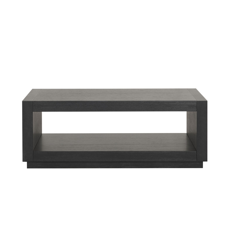 Table basse rectangulaire de style contemporain