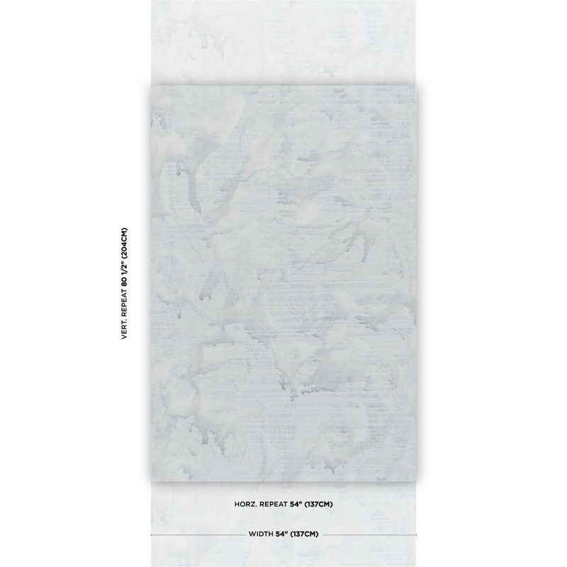Rouleau Schumacher X Colette Cosentino, Bleu