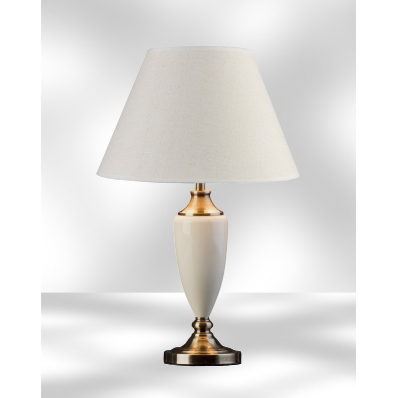 Brashears 56Cm Cream Antique Classic Table Lamp